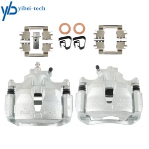 For 2002-2006 Toyota Camry L4 2.4L Front Left & Right Brake Calipers w/ Bracket - Picture 1 of 10