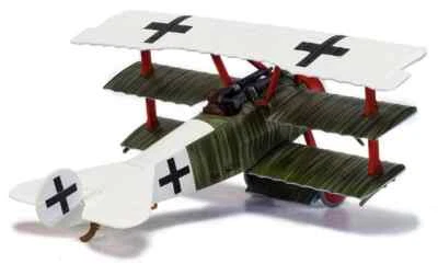Fokker Dr.1 Triplano, Hans Weiss , 545/17 Jasta 11 Francia Aprile 1918, Corgi 1 - Immagine 1 di 4