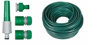 15m, 30m, 50m, knickfrei verstärkt robust Gartenschlauchtrommel Rohr Wasserschlauch Neu - Bild 1 von 10
