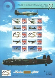 BC-106a Foglio non numerato 2007 battaglia d'Inghilterra commemorativo volo sorridente - Foto 1 di 1