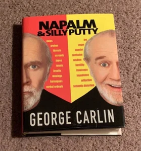 SIGNED Napalm & Silly Putty by George Carlin Autographed First Edition VERY RARE - Picture 1 of 12