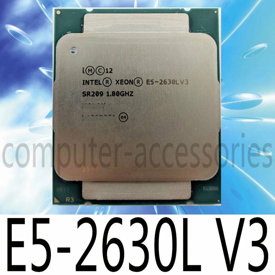 Intel Xeon E5-2630L V3 1.8GHz 8-Core 20MB SR209 LGA2011-3 55W CPU Processor - Image 1 of 1