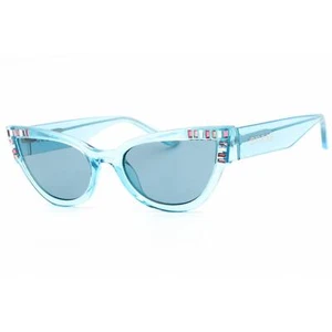 Guess Women's Sunglasses Blue Lens Turquoise/Other Cat Eye Frame GU7901 89V - Picture 1 of 2