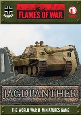 Battaglia Fow Seconda Guerra Mondiale Tedesco 15mm Jagdpanther VG+