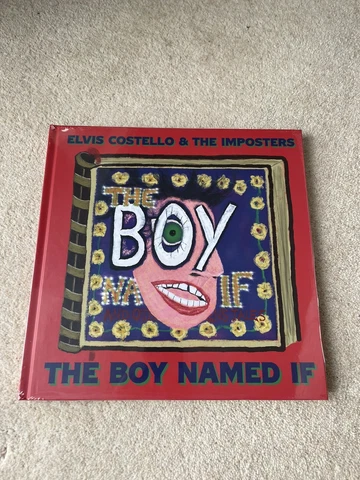 ELVIS COSTELLO - THE BOY NAMED IF CD BOOK ✅ NEW ✅ SIGNED NUMBERED LIMITED 6000 ✅ Cover