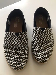 Toms Damen Espadrilles-Alpargata W 7,5 schwarz- braun Top Zustand ansehen. - Bild 1 von 5