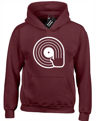 DJ MIXING HOODY HOODIE MUSIC DANCE RECORD SONG PARTY BIG TALL SIZE 3XL 4XL 5XL - Image 1 of 4