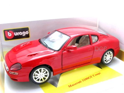 BBURAGO MASERATI 3200GT CUPÉ ROJO 1/18 COCHE FUNDIDO 12031RD Foto 1 de 4