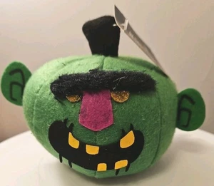 2025 MONSTER PUMPKIN PLUSH Target Hide And Eek NWT Halloween 5" Felt  - Picture 1 of 2