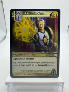 World of Warcraft TCG Icecrown Foil Hero Eadric the Pure - Picture 1 of 2