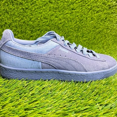 Puma Suede Classic Emboss Tempest Womens Size 7 Purple Athletic Shoes Sneakers - Image 1 of 4