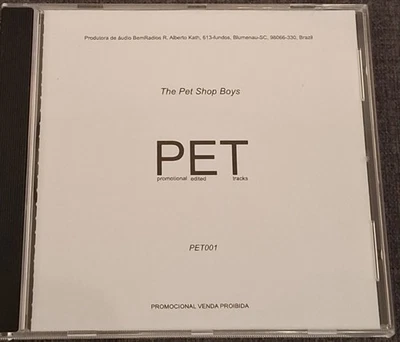Pet Shop Boys Promotional Edited Tracks (PET) CDR Airplay Radio-Promo 20 Tracks - Bild 1 von 4