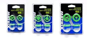 Fox Matrix Big Bore Soft Toss Pots Futterkorb Rutenspitze Futterdose - Bild 1 von 4