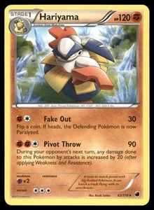 Hariyama 63/116 Plasma Freeze Regular No Holo Luz Reproducida LP - Imagen 1 de 2