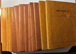 450,00 $ NENNWERT US UNGEBRAUCHT/POSTFRISCHE BRIEFMARKEN BLÄTTER DIE MEISTEN SIND 3,4, AMD 5 CENT BLÄTTER - Bild 1 von 20