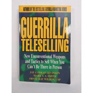 Guerrilla Teleselling Marketing Book by Levinson Smith Wilson Tactics 1998 VTG - Imagen 1 de 9