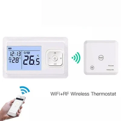 Gaskessel Raumheizung Temperaturregler für Tuya WiFi RF Smart Thermostat - Bild 1 von 4