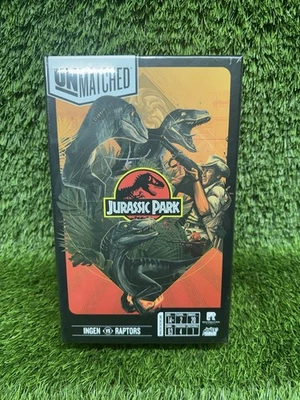 Unmatched Jurassic Park Ingen Vs. Raptors NEW & SEALED - Image 1 of 2