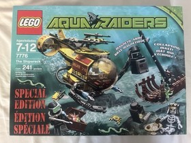 NEW Lego Aqua Raiders #7776 The Shipwreck SEALED NIB Retired/2007 RARE See Pics!