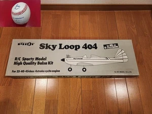 De colección Pilot Sky Loop 404 Balsa Kit Hobby Radio Control Con Caja Muy Raro - Imagen 1 de 5