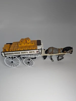 Anheuser-Busch Horse Drawn Wagon Matchbox Dinky Models of Yetseryear Diecast - Image 1 of 4