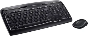 Logitech MK320 Wireless Desktop Keyboard and Mouse Combo 920-002836 - Black - Afbeelding 1 van 1