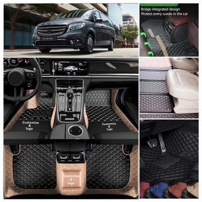 Auto Rugs for Mercedes-Benz Vito 2015-2025 Car Floor Mats Carpets Handmade - Image 1 of 4