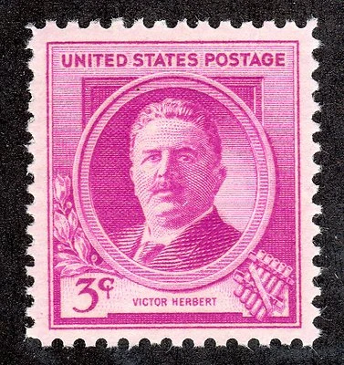 US # 881 (1940) 3c ,MNH - Grade: XF - Victor Herbert - Image 1 of 2