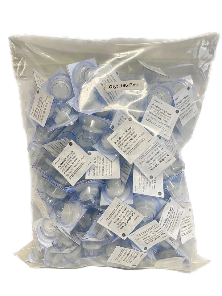 Whatman Puradisc 25 as 6780-2504 Filter Device 46 Pcs