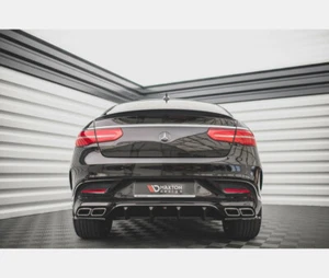 Difusor CUP NEGRO para Mercedes GLE 63 AMG C292 Coupé parte trasera ABS - Imagen 1 de 8