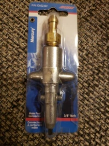 Seachoice Fuel Connector Mercury Male Brass 3/8" Barb #50052322 - Picture 1 of 2