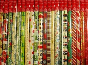 New Hallmark Heavy Weight Gift wrapping paper roll 50 Sq ft Choose style - Picture 1 of 26