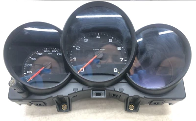 Velocímetro 2017-2019 Porsche Cayman MPH cuadro de instrumentos medidor con MT OEM Foto 1 de 4