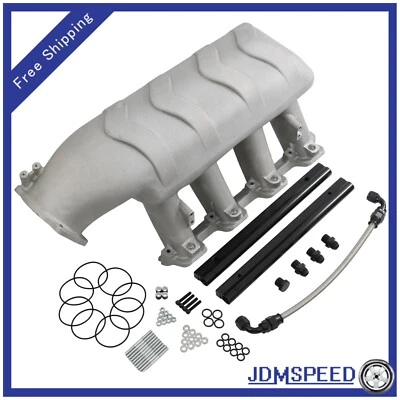 Colector de admisión multipuerto EFI LS Hi-Ram para Chevy GM LS3 L92 bloque pequeño 92 mm Foto 1 de 4
