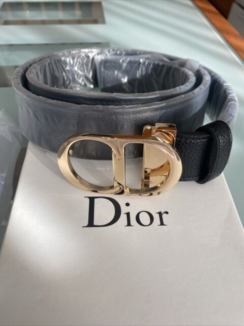 Dior Black Leather Montaigne Belt - Size 70 For Sale at 1stDibs  dior belt  black, dior black belt, louis vuitton autograph belt