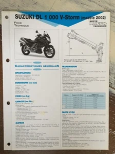 Suzuki Dl1000 V Strom K2 2002 DL 1000 Ficha Técnica Moto a Distancia Forestay - Imagen 1 de 4
