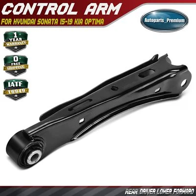Brazo lateral delantero inferior del conductor trasero para Hyundai Sonata 15-19 Kia Optima 16-20 Foto 1 de 4