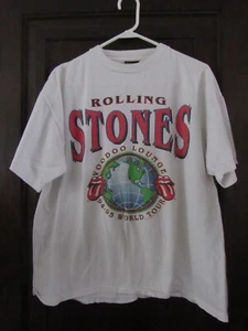 Vintage Brockum Rolling Stones 1994-95 VooDoo Lounge World Tour T-Shirt XL - Bild 1 von 7
