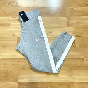 Nike Ultra Femme Leggings Size L Dark Grey High Rise Pants AR2201 063 New