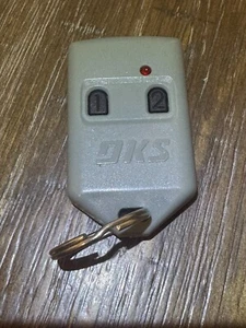 USED DKS DOORKING MICROCLIK8066 2-BUTTON REMOTE TRANSMITTER FOB LSD66T - TESTED - Picture 1 of 3