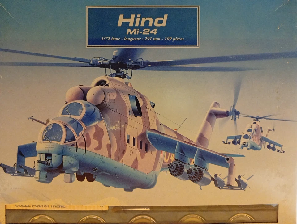 Elicottero Hind Mi-24 Kit Scala 1:72 Heller - Immagine 1 di 2