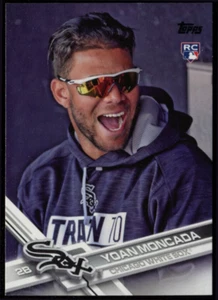 2017 Topps Update #US200 Yoan Moncada Rookie Photo Variation Chicago White Sox - Picture 1 of 1