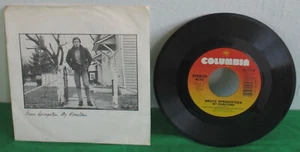 Bruce Springsteen Santa Claus Is Comin To Town My Hometown Vinyl Record 45 RPM - Imagen 1 de 8