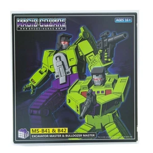 Magic Square toys Devastator B set MS-B41 EXCAVATOR MS-B42 BULLDOZER in stock - Picture 1 of 12