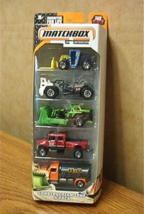 Paquete de 5 vehículos diecast Matchbox Construction Zone 993523-P - Imagen 1 de 3