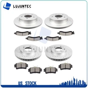 Front Rear Metallic Pads And Rotors Brake Discs For Ford Mustang 2001-2005 - Bild 1 von 1
