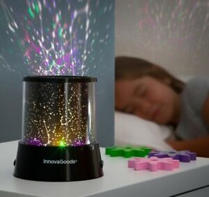 Galaktyki Projektor LED Lampka nocna Lampka do pokoju dziecięcego Galedxy InnovaGoods