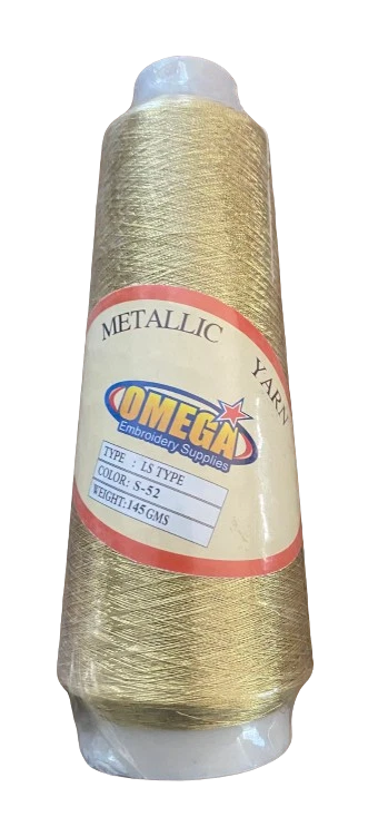 Metallic Yarn Thread Embroidery Machine Spool Cone # 40 5500 Y - Image 1 of 4