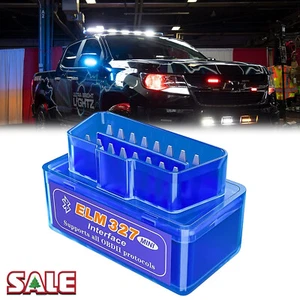 OBD2 ELM327 V1.5 Bluetooth Profi Diagnosegerät Auto Scanner für PKW LKW - Picture 1 of 13