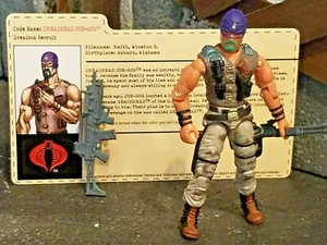 GI JOE ~ 2004 JOE BOB ~ DREADHEADS ~ DREADNOK RAMPAGE ~ 100% COMPLETO Y TARJETA - Imagen 1 de 2